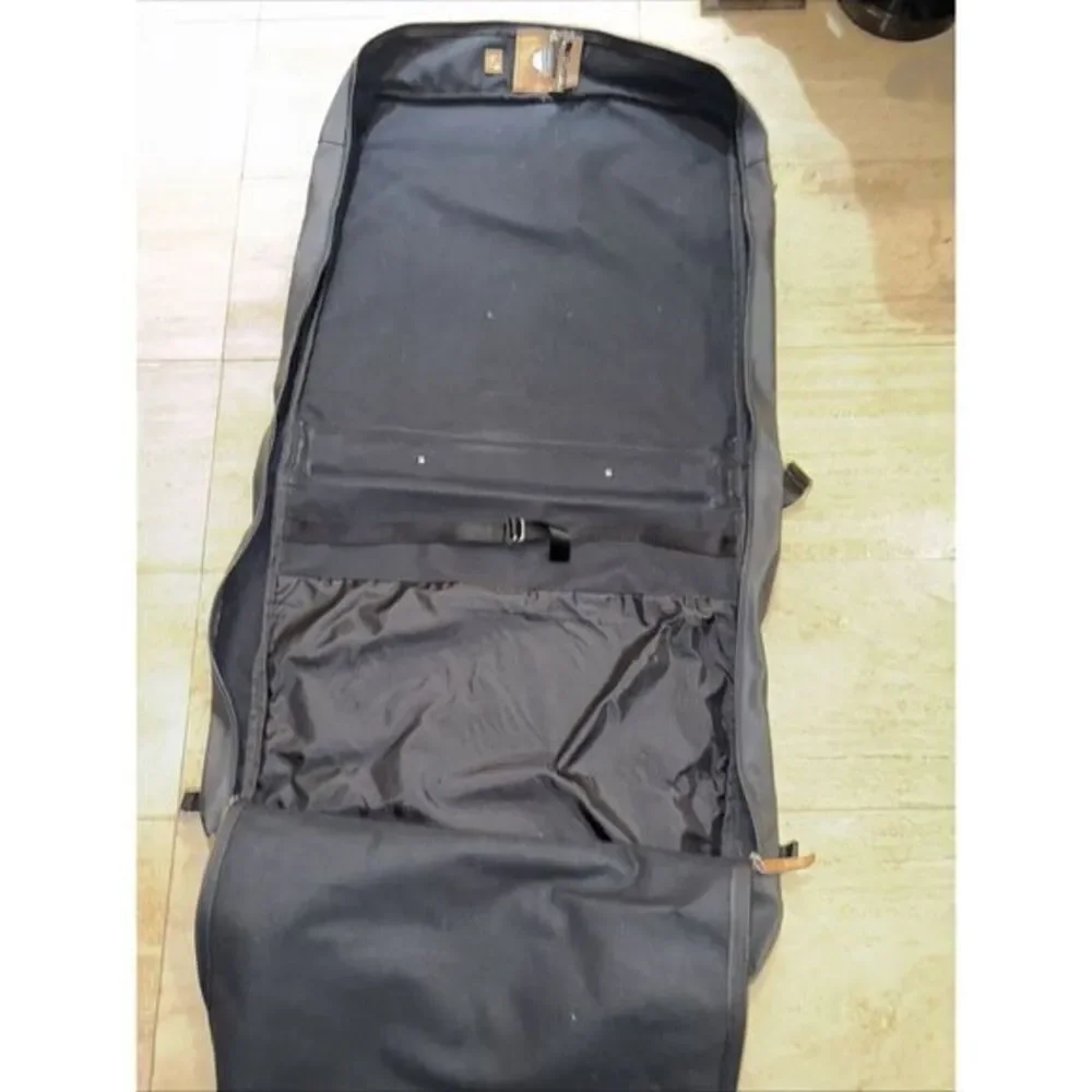 Jon Hart Design Large‎ Garment Bag Black Coated Canvas Bifold 23